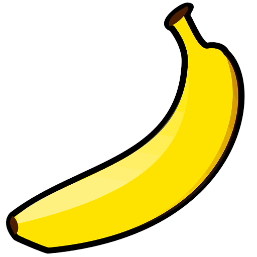 Clipart banana animation. Fruit clip art png