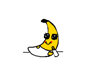 clipart banana baby