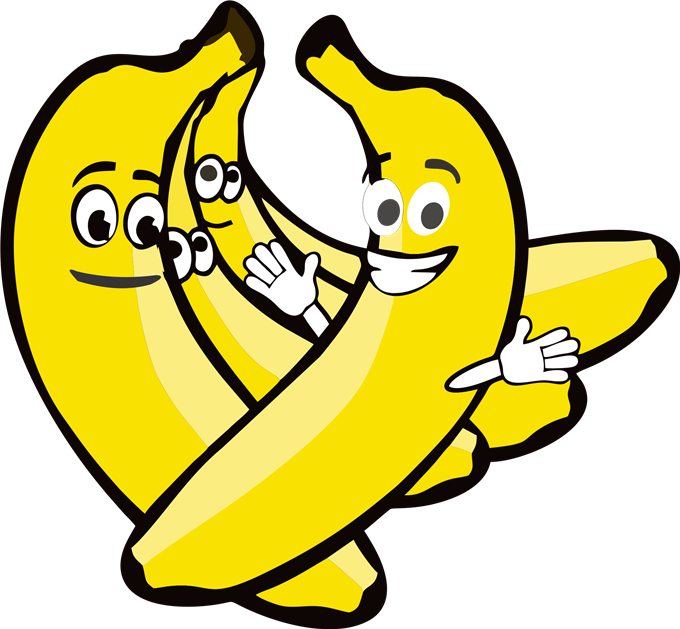 cute clipart banana