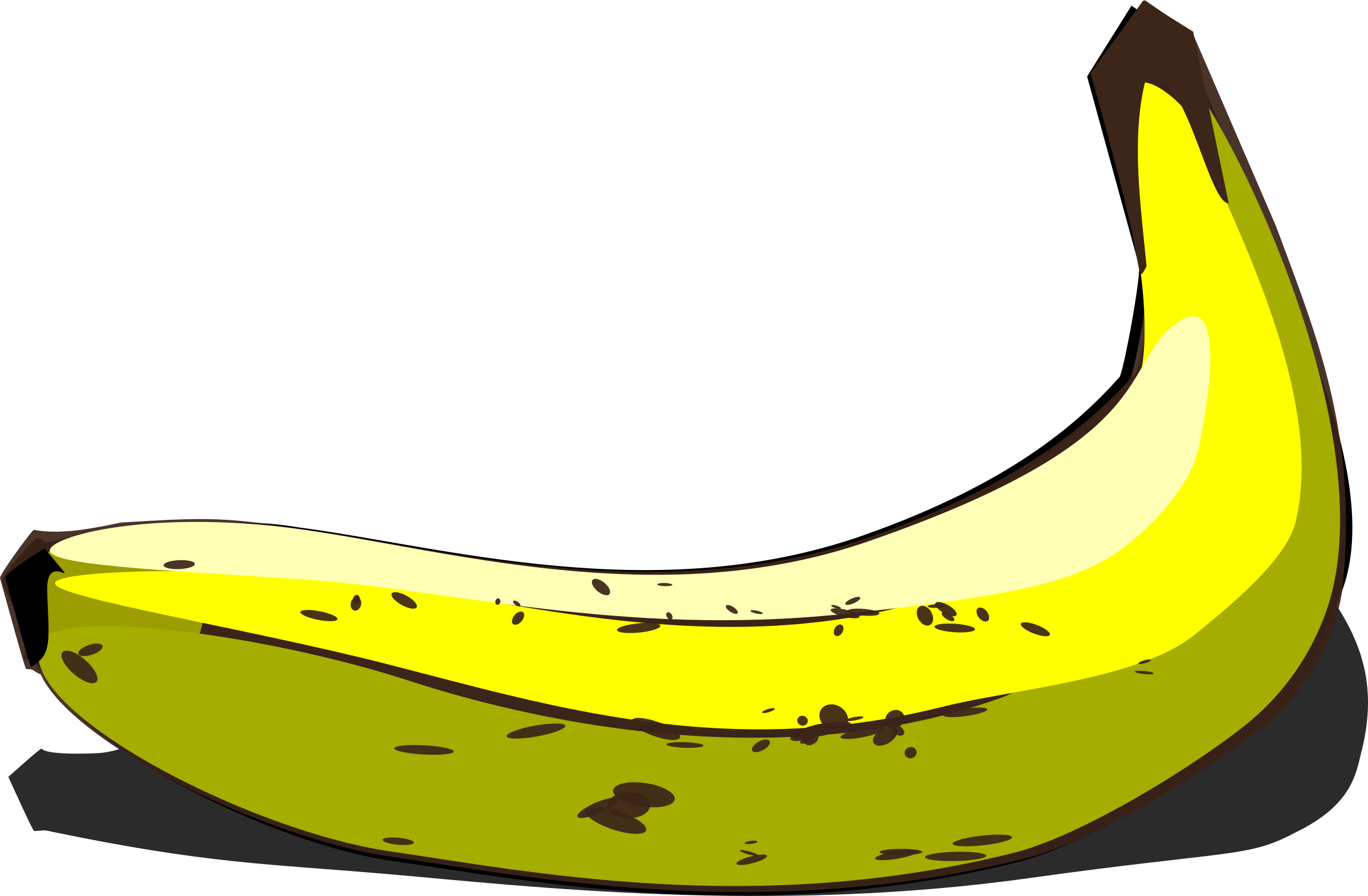 clipart banana banana pudding