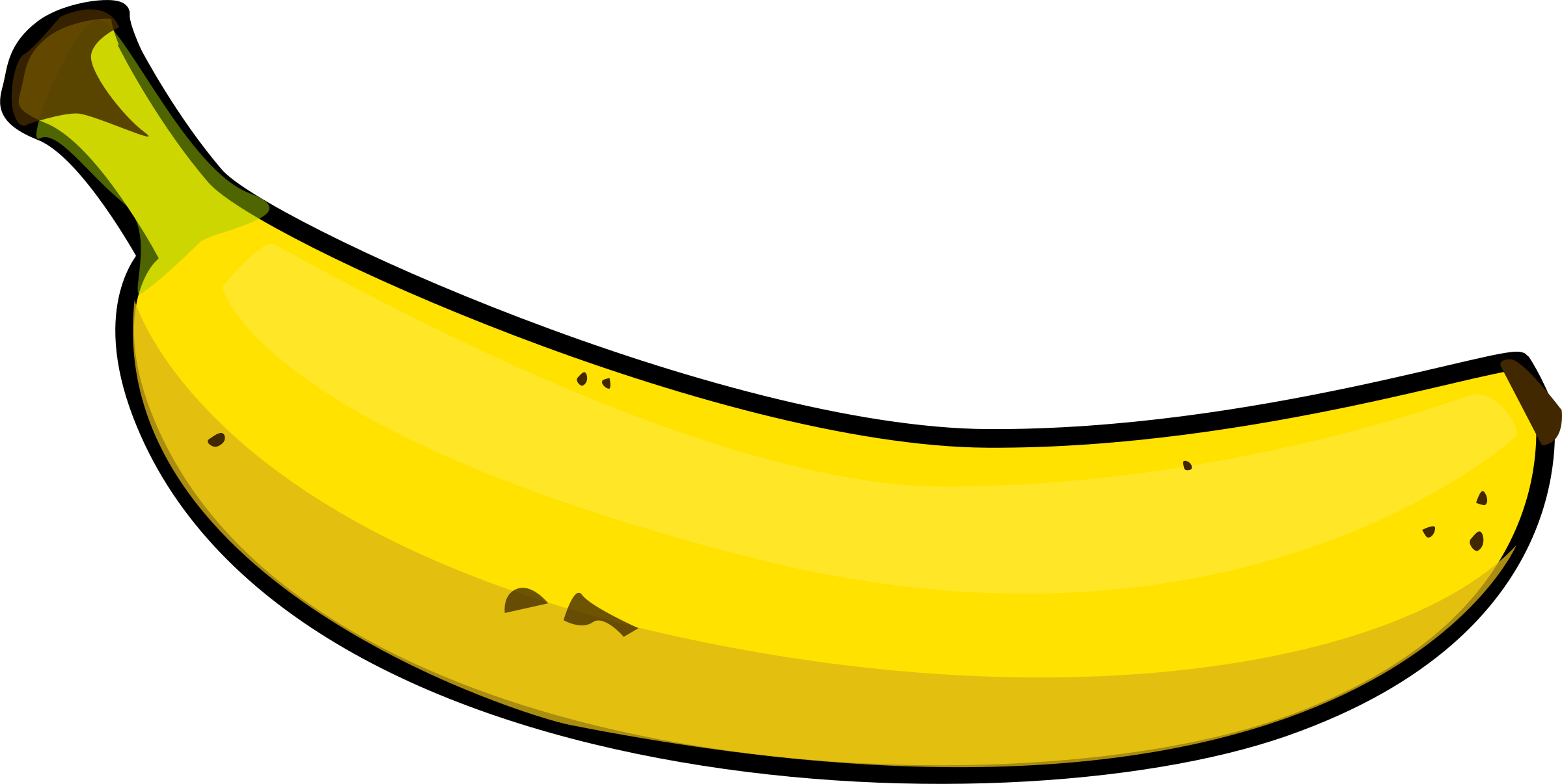 Clipart Banana Big Banana Clipart Banana Big Banana Transparent FREE 