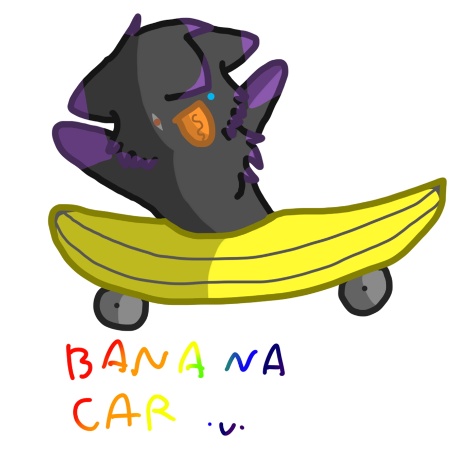 By seraphimous on deviantart. Clipart banana car cartoon