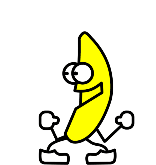 clipart banana carton