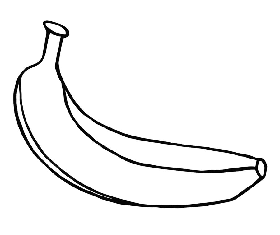 Clipart banana colored. Pictures color teaching classroom