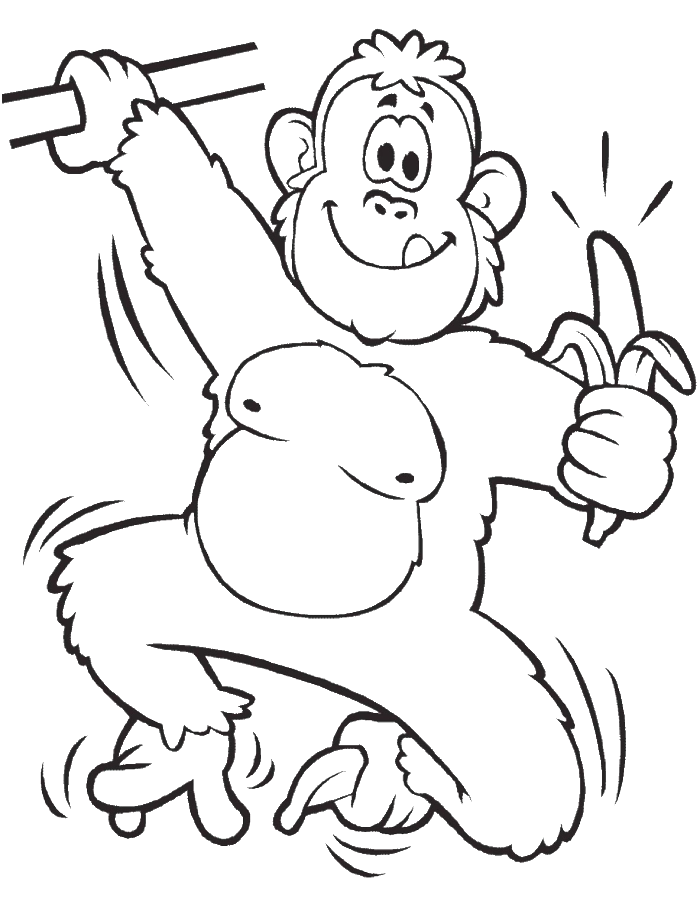 peeps clipart coloring page