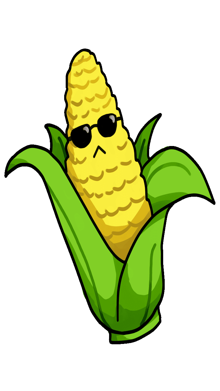 corn clipart carton