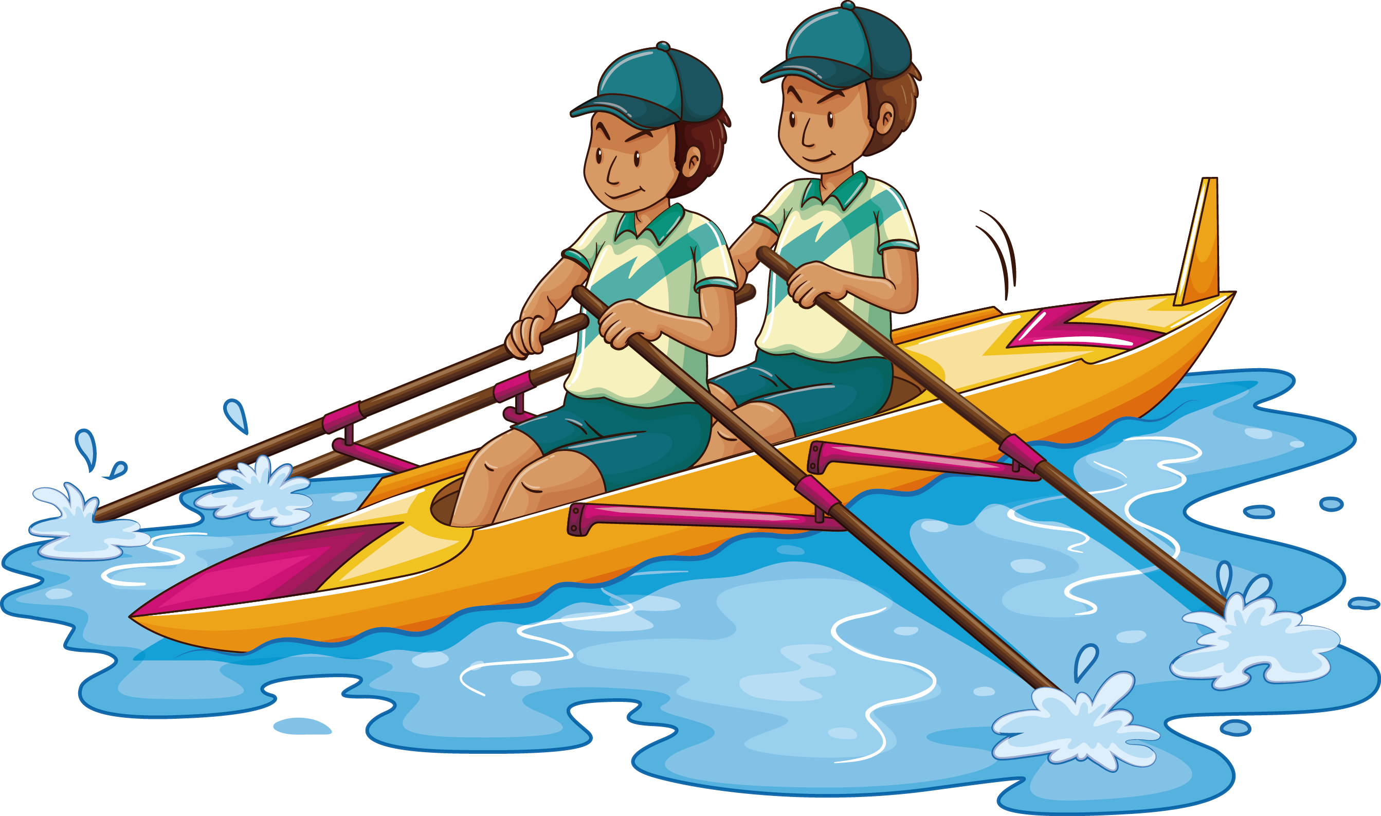 Kayaking Clipart Vector Kayaking Vector Transparent FREE For Download 