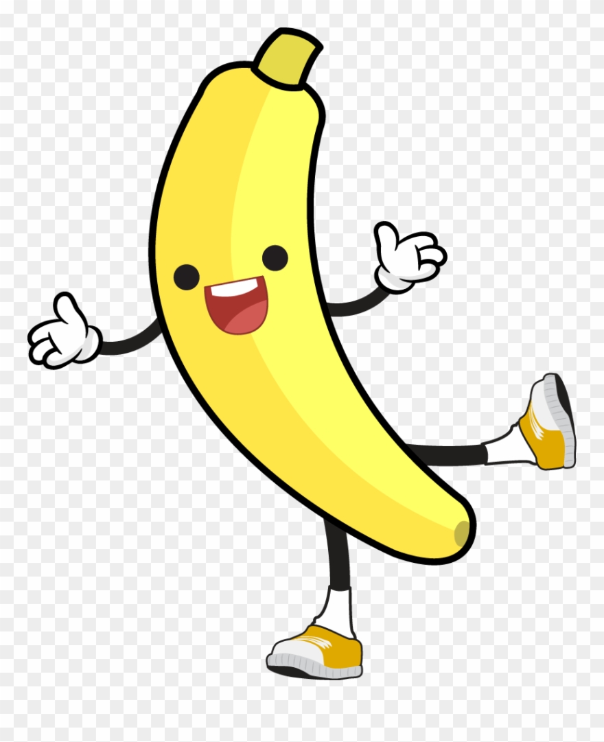 Free clip art png. Clipart banana face