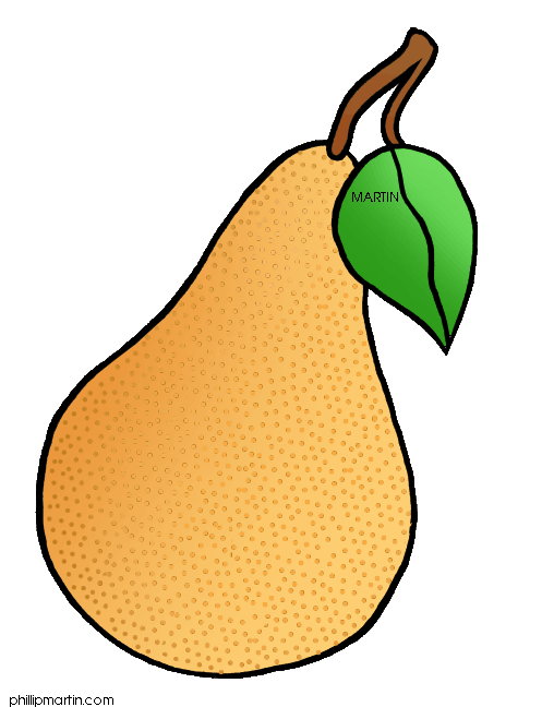 pear clipart pair pear