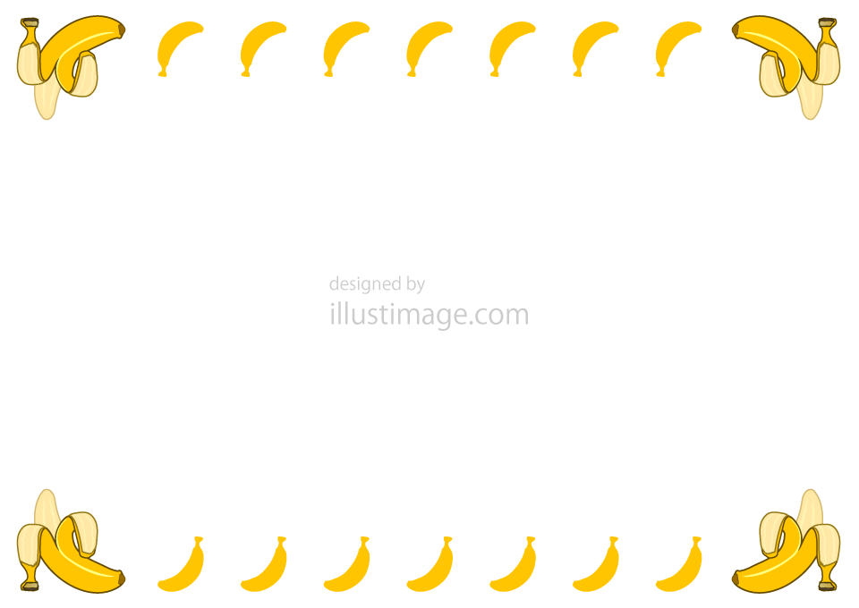 Clipart banana frame, Clipart banana frame Transparent FREE for ...