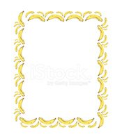 Clipart banana frame, Clipart banana frame Transparent FREE for ...