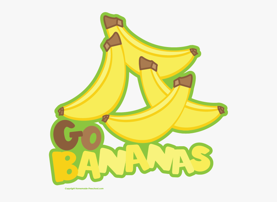 clipart banana go banana