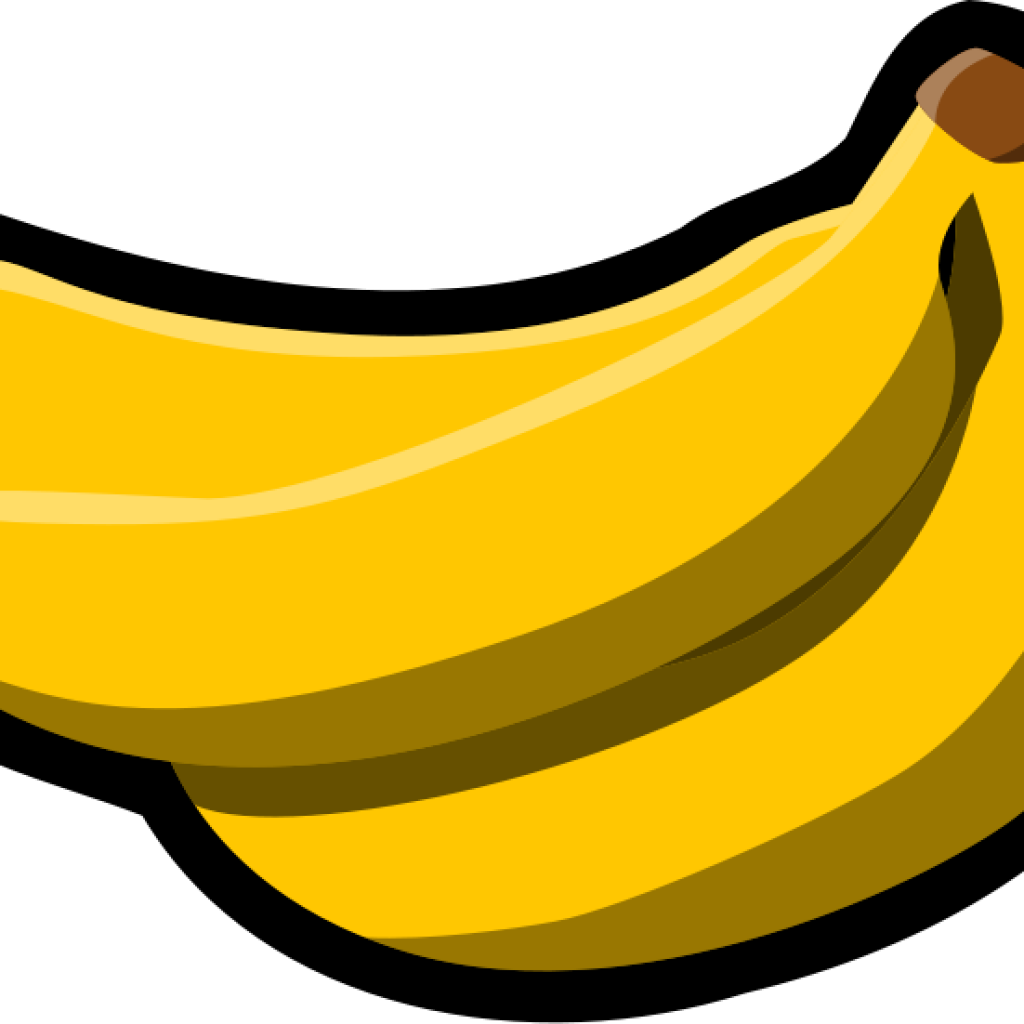 clipart banana horizontal