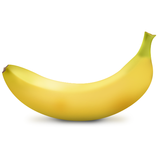 Clipart banana icon. Ripe png image iconbug