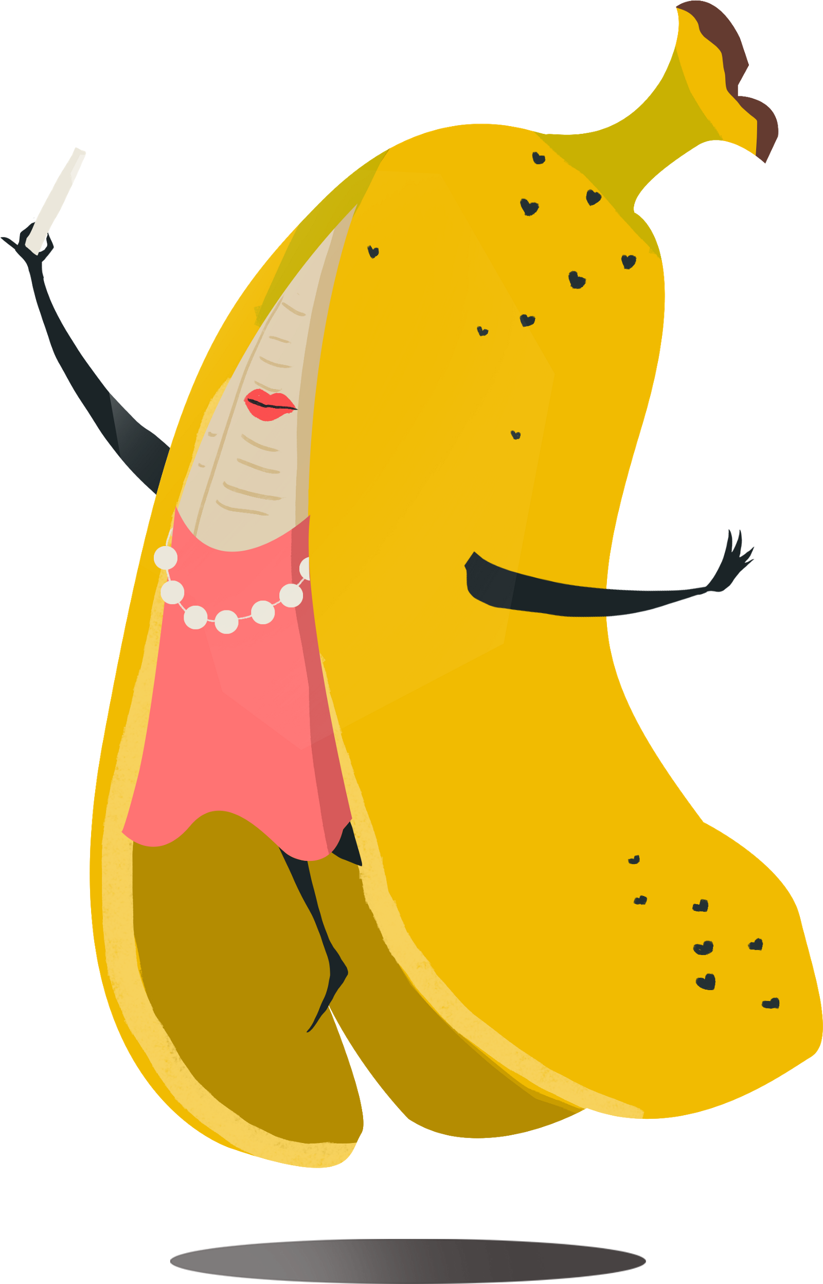 Logo branding we tried. Clipart banana jam