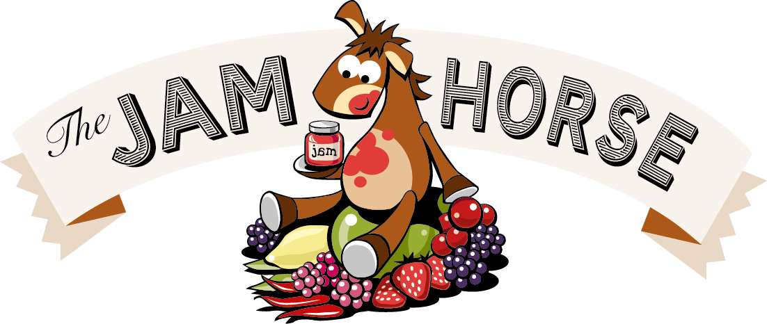 The horse delicious home. Clipart banana jam