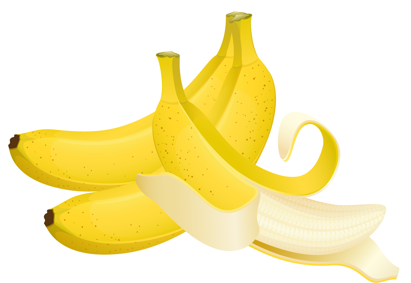 clipart banana large