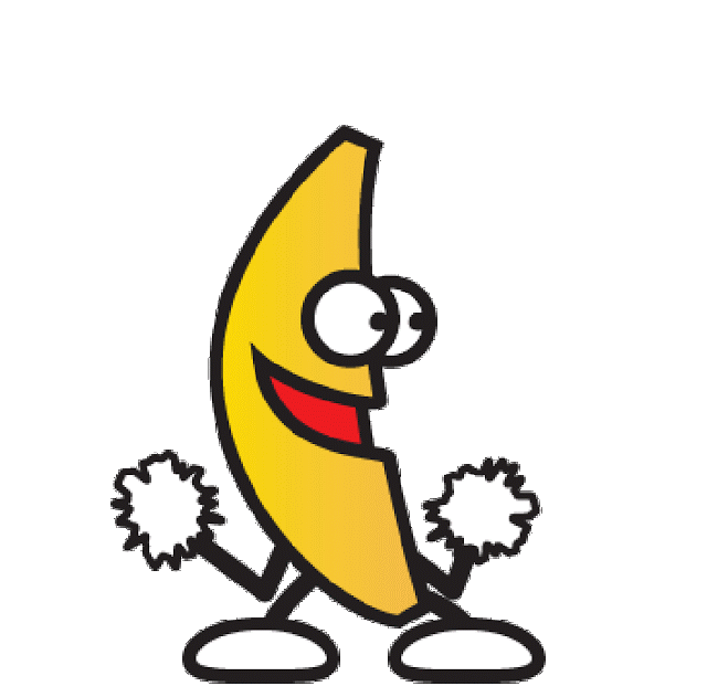 Clipart banana potassium. Oz the other side
