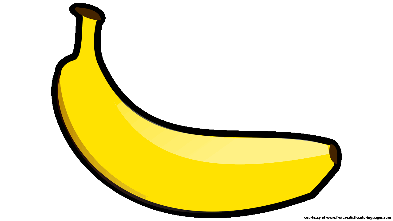 clipart banana printable