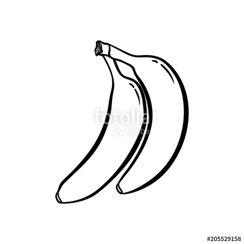 clipart banana simple banana