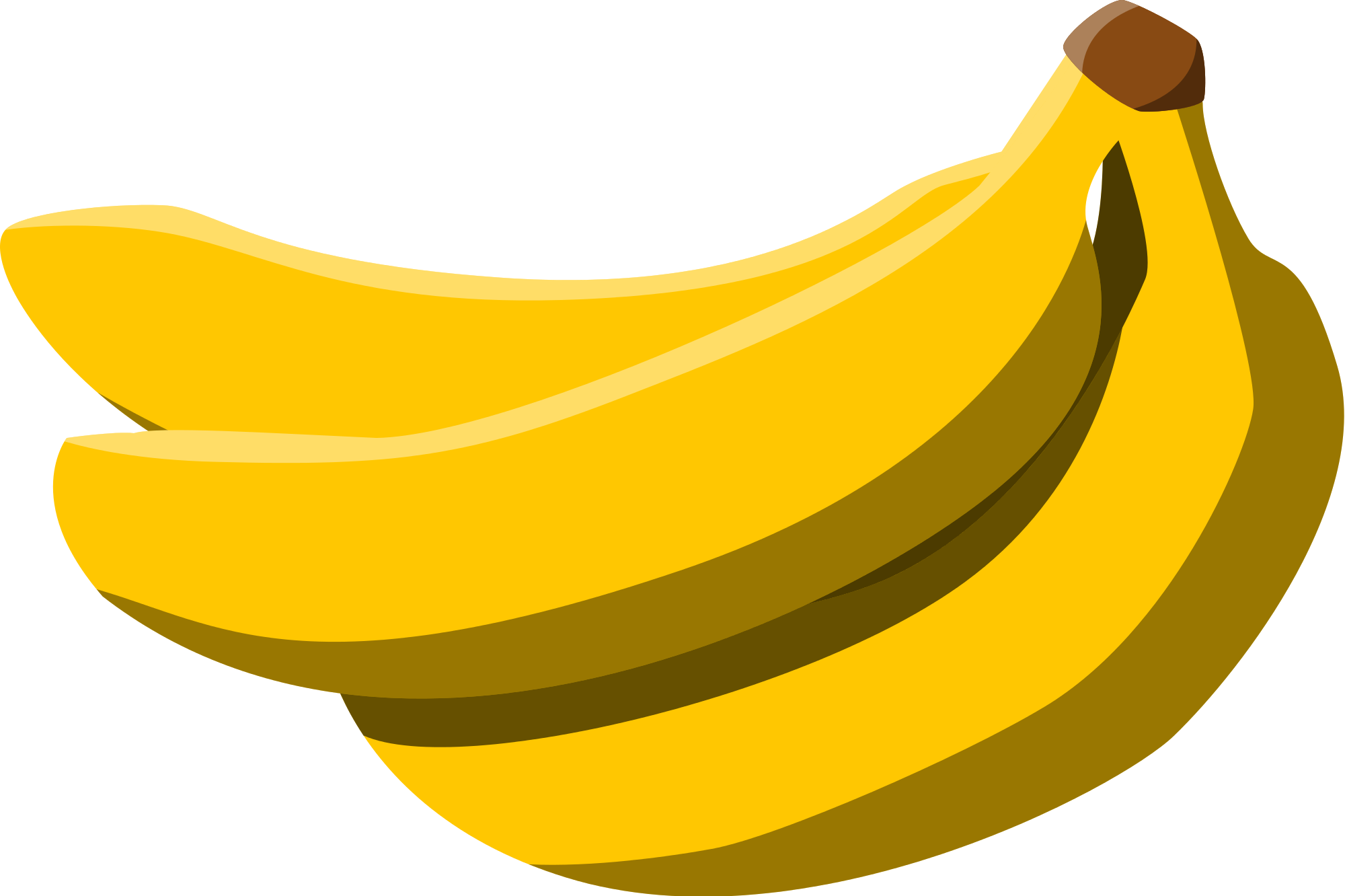clipart banana vector