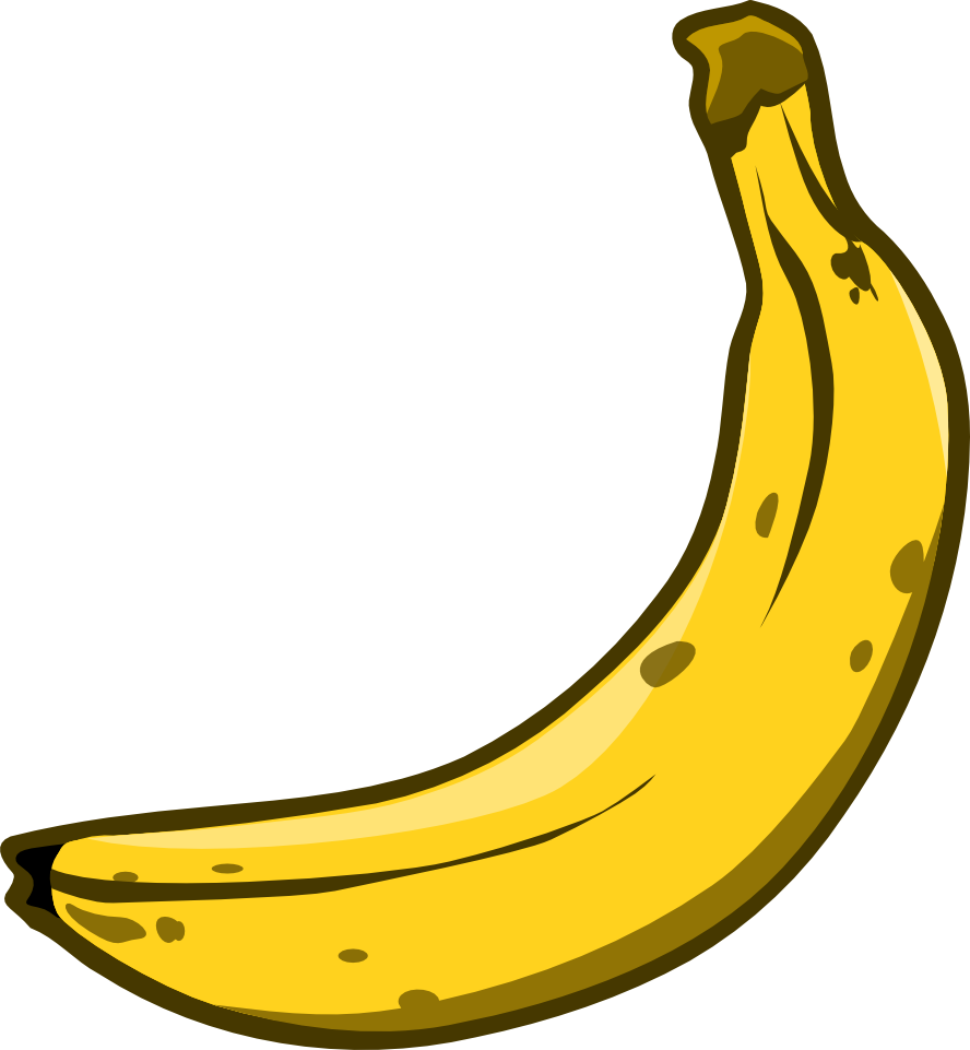 Wallpaper cover of. Clipart banana vegitable