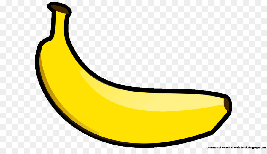 clipart banana yellow banana