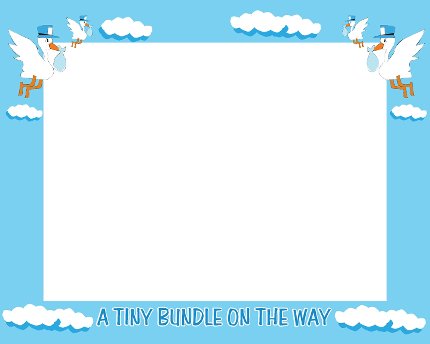 infant clipart border