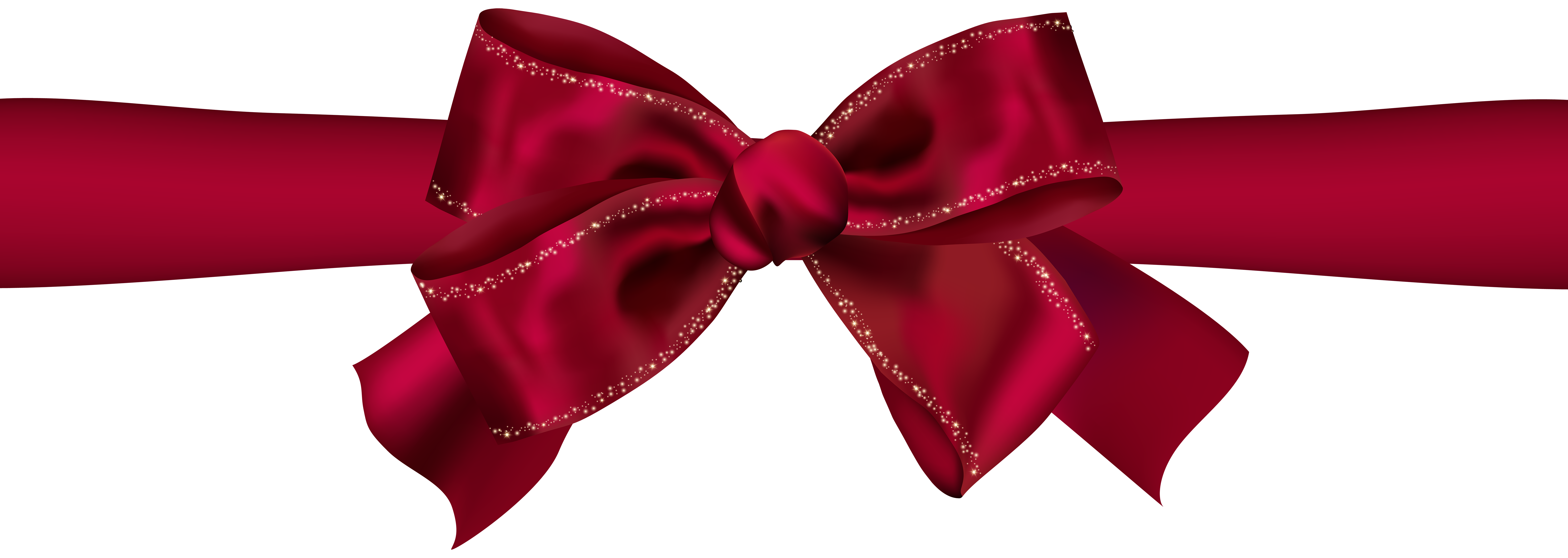 Clipart bow banner. Beautiful red png clip