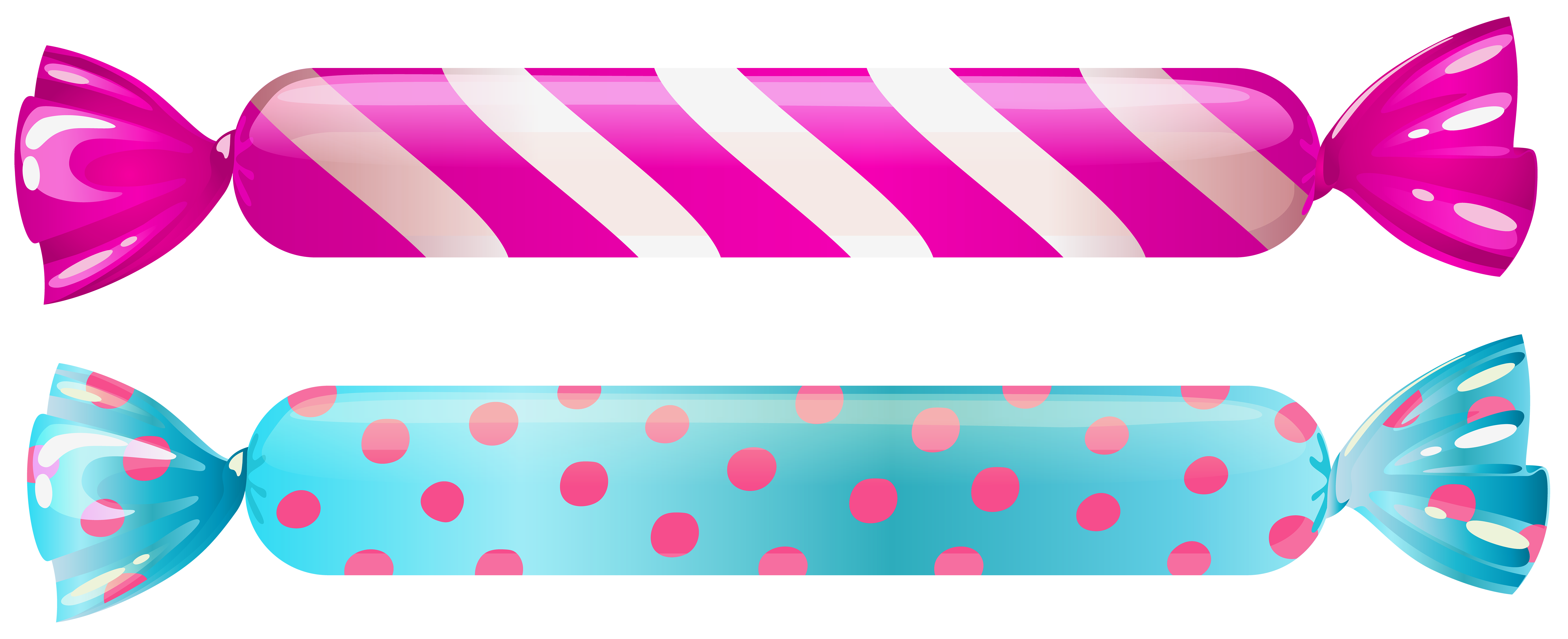clipart banner candy
