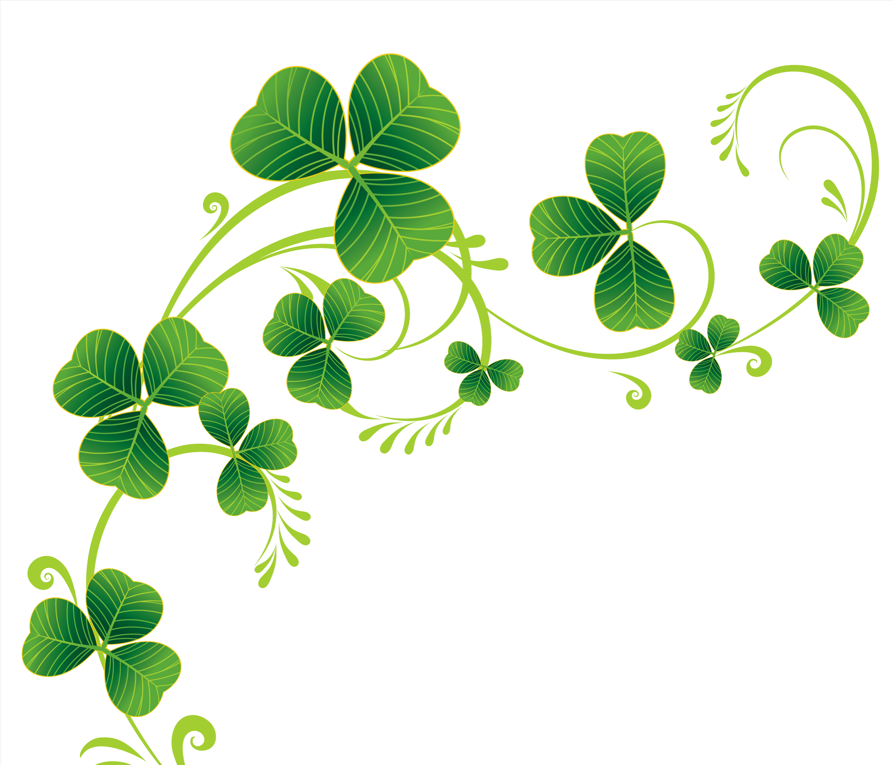 March clipart decoration.  collection of irish
