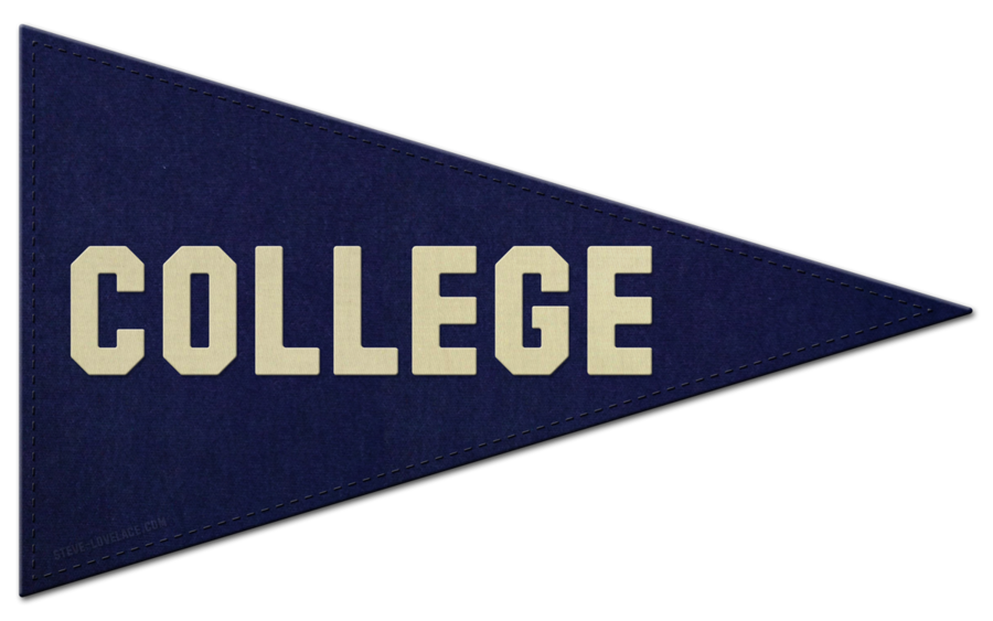 clipart banner college
