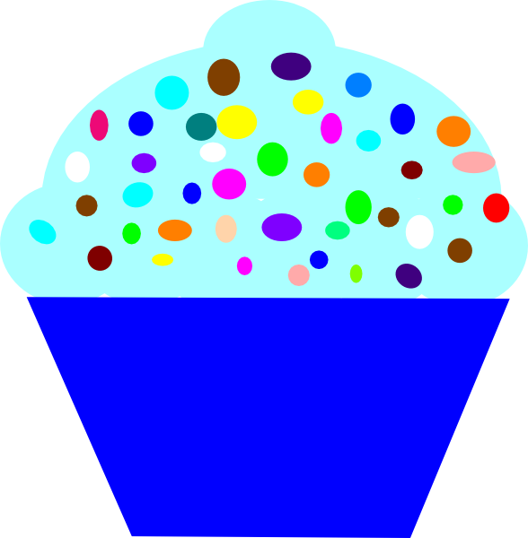 Cupcakes clipart animated. Border panda free images