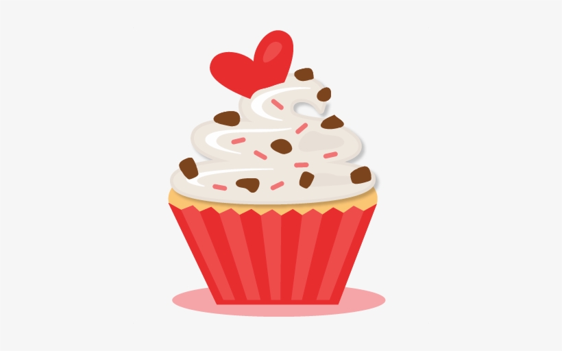 Valentine png stock . Clipart cupcake banner