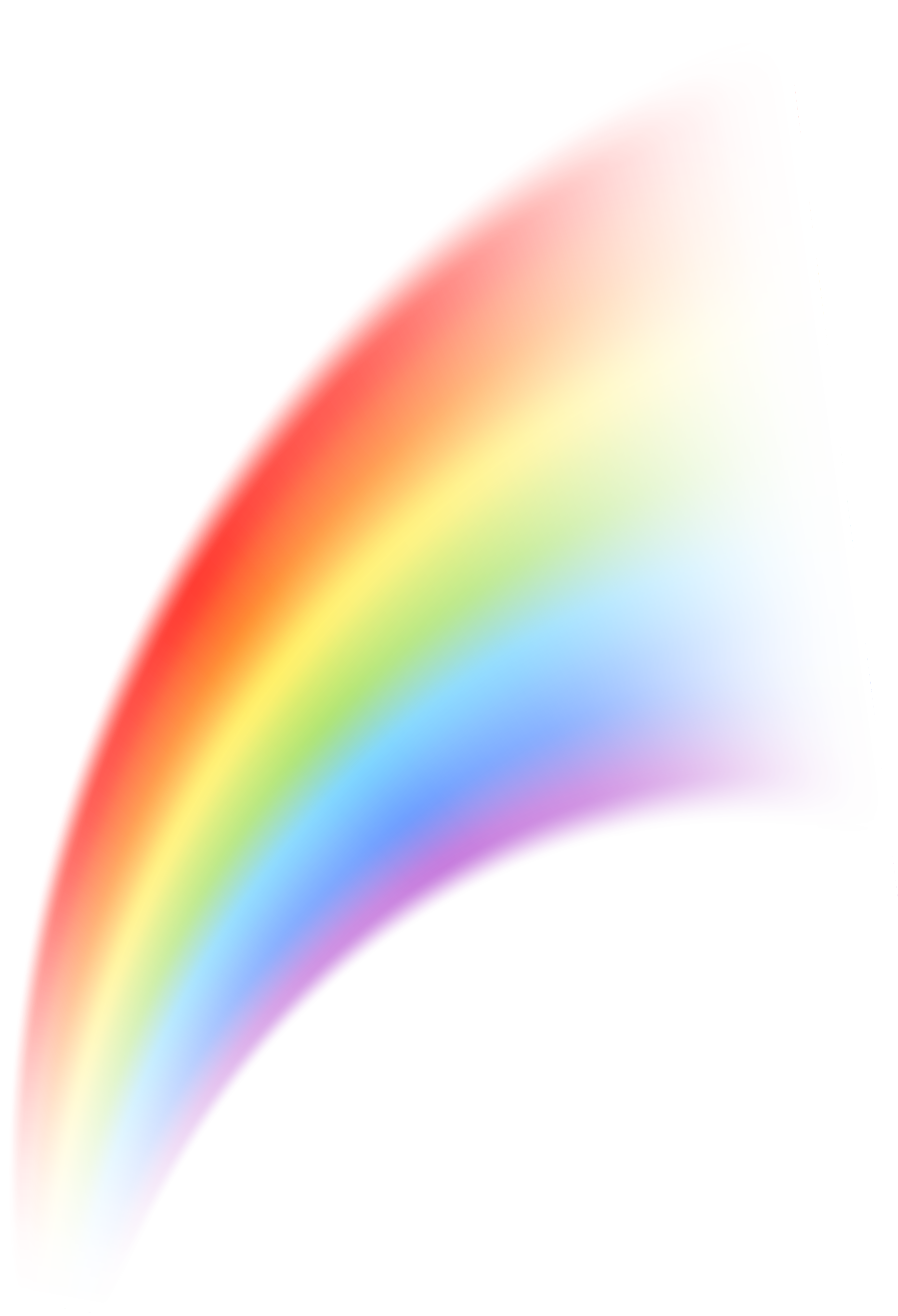 Rainbow transparent clip art. Clipart rose curved