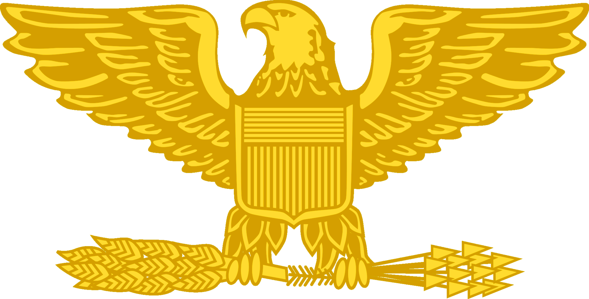 clipart banner eagle