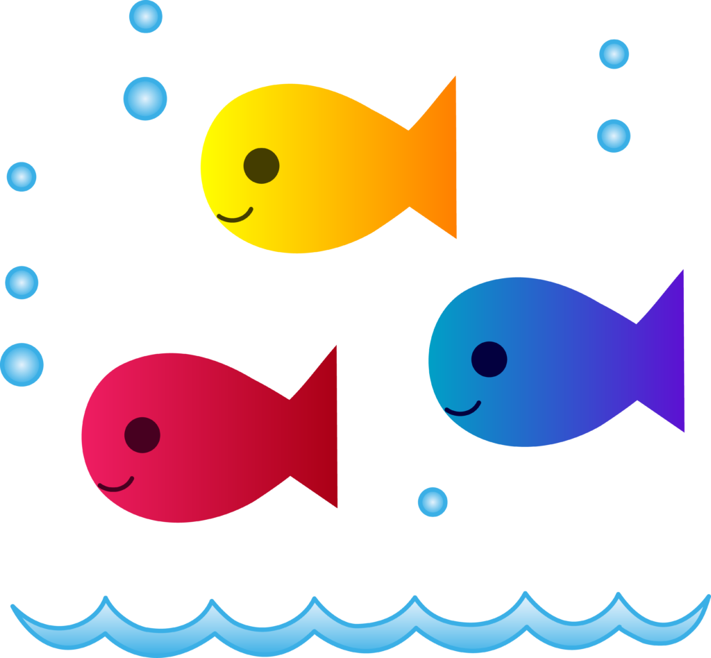 School of png peoplepng. Clipart banner fish