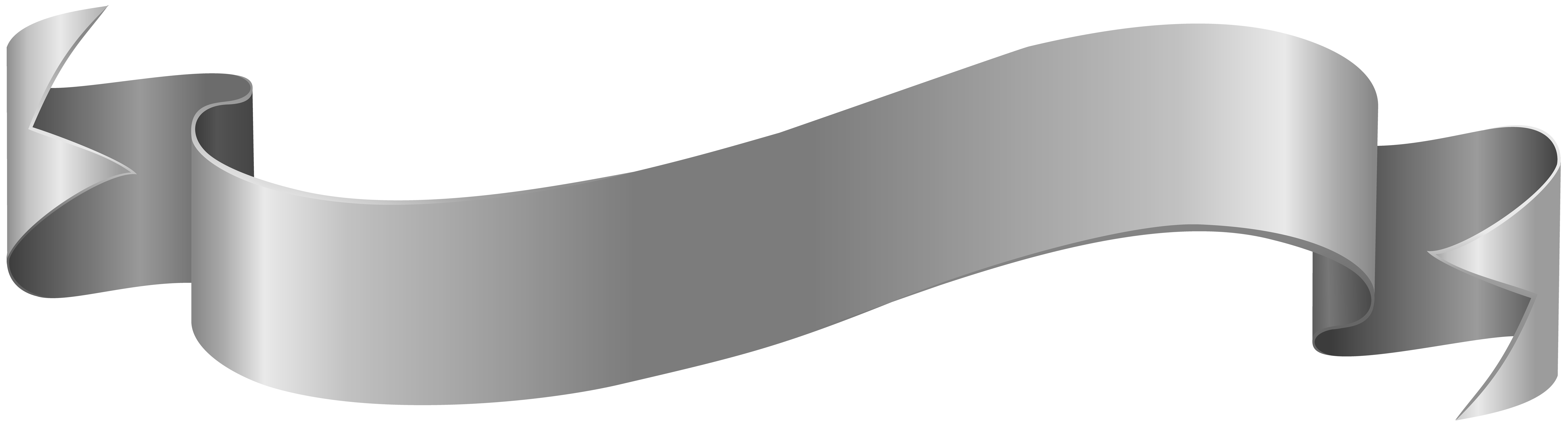 clipart banner gray