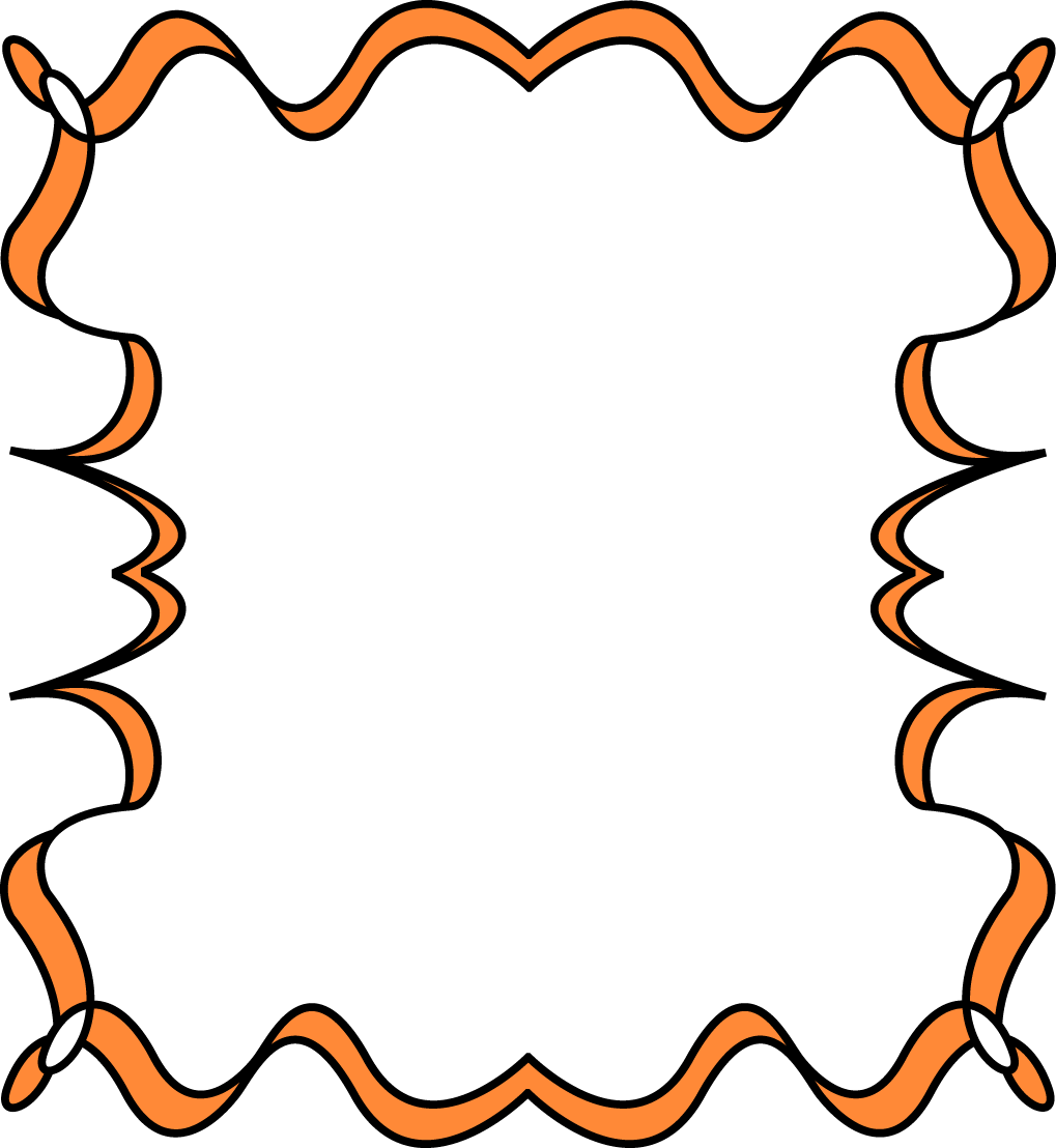 Halloween clipart frame. Free border clip art