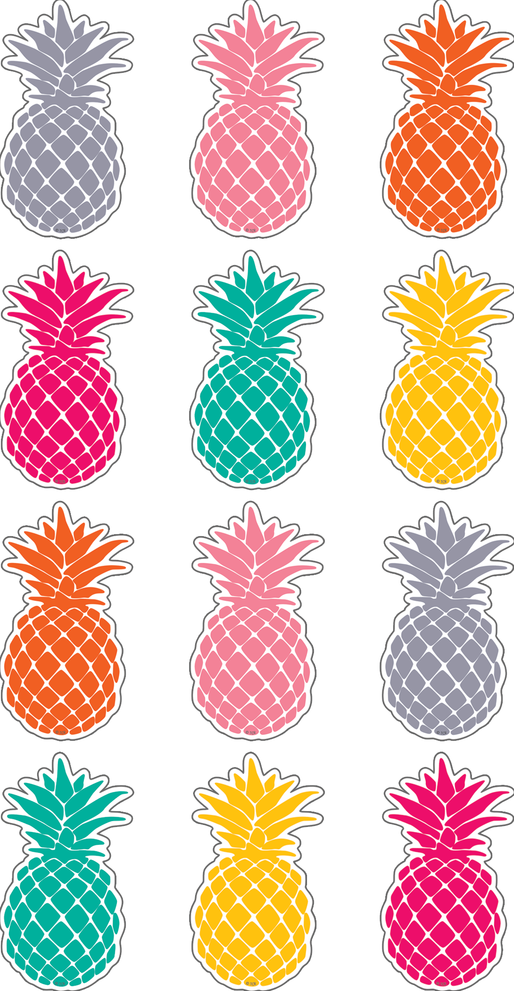 Tropical punch pineapples mini. Purple clipart pineapple