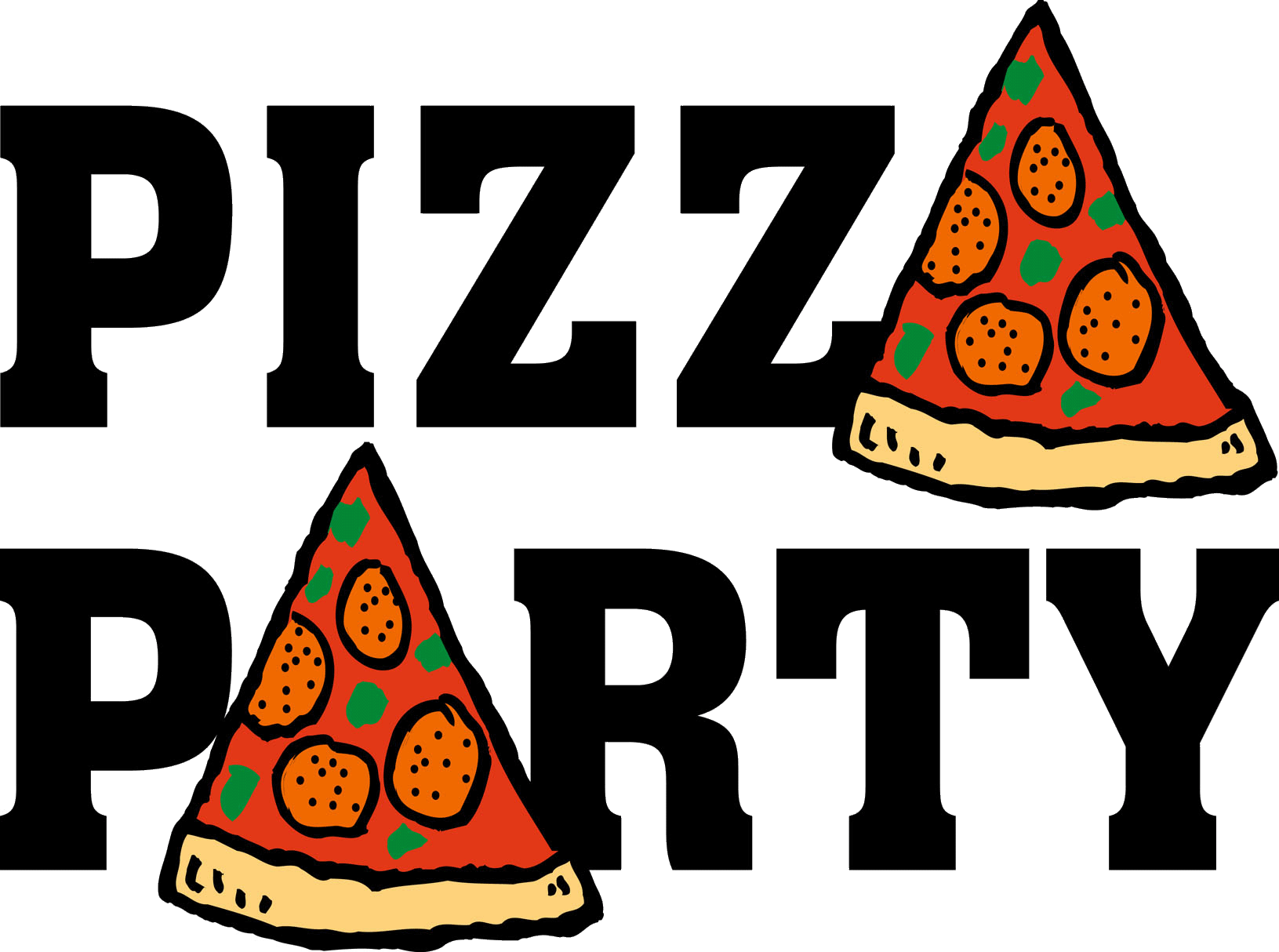 Winter clipart celebration. Pizza party gif youth