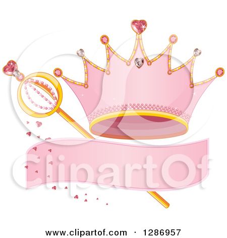 princess clipart banner