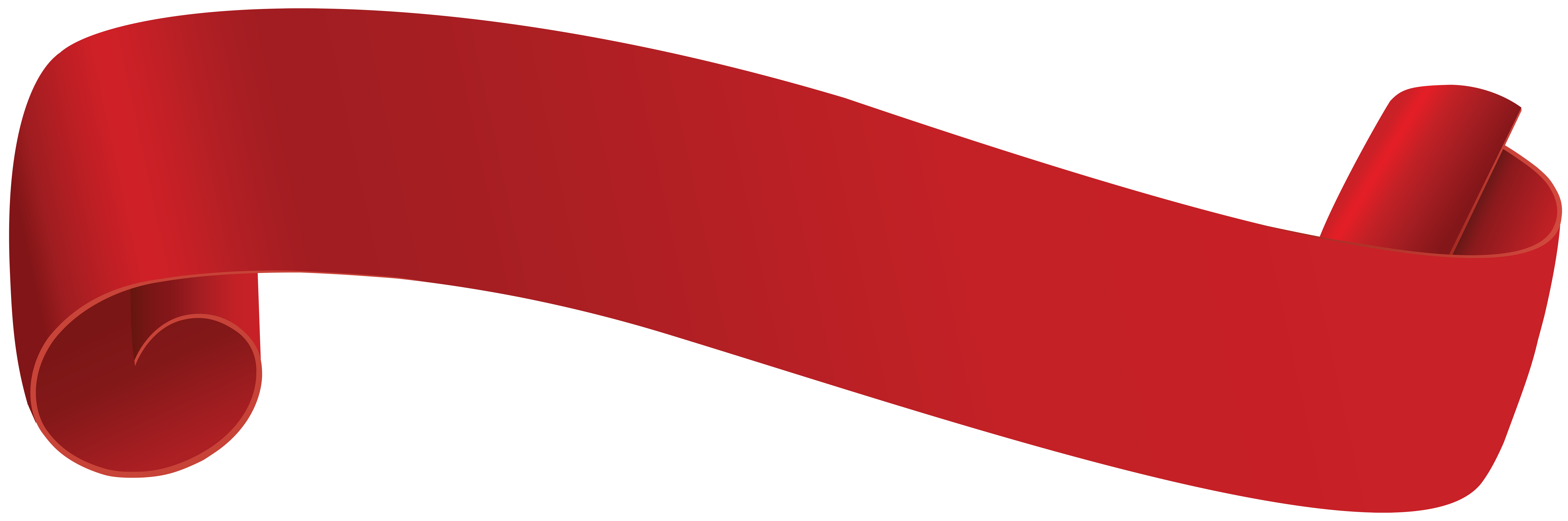 clipart banner red