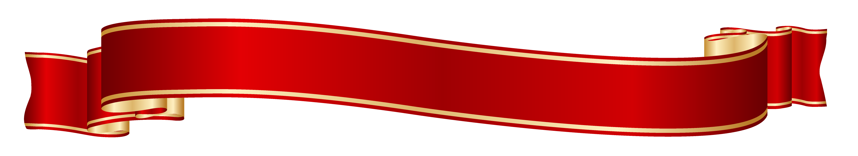 clipart banner red ribbon