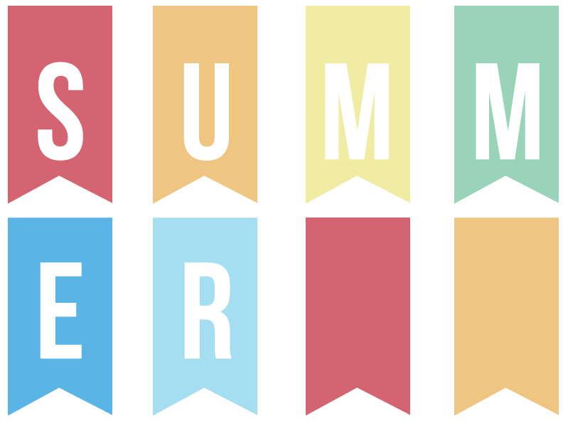 clipart summer banner