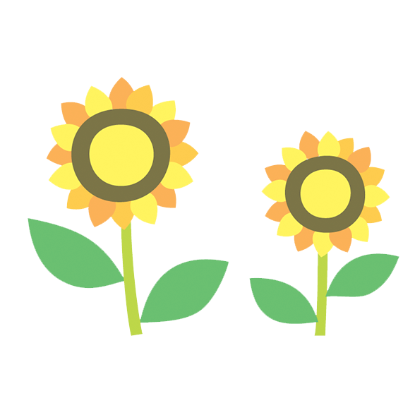 clipart banner sunflower