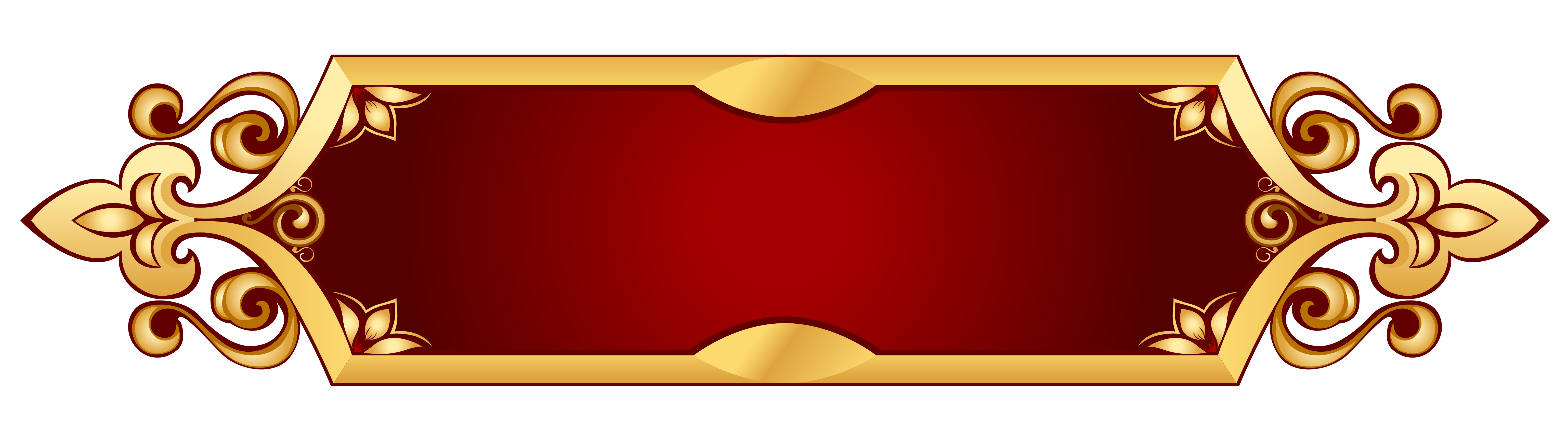 Wing clipart banner. Decorative transparent png picture