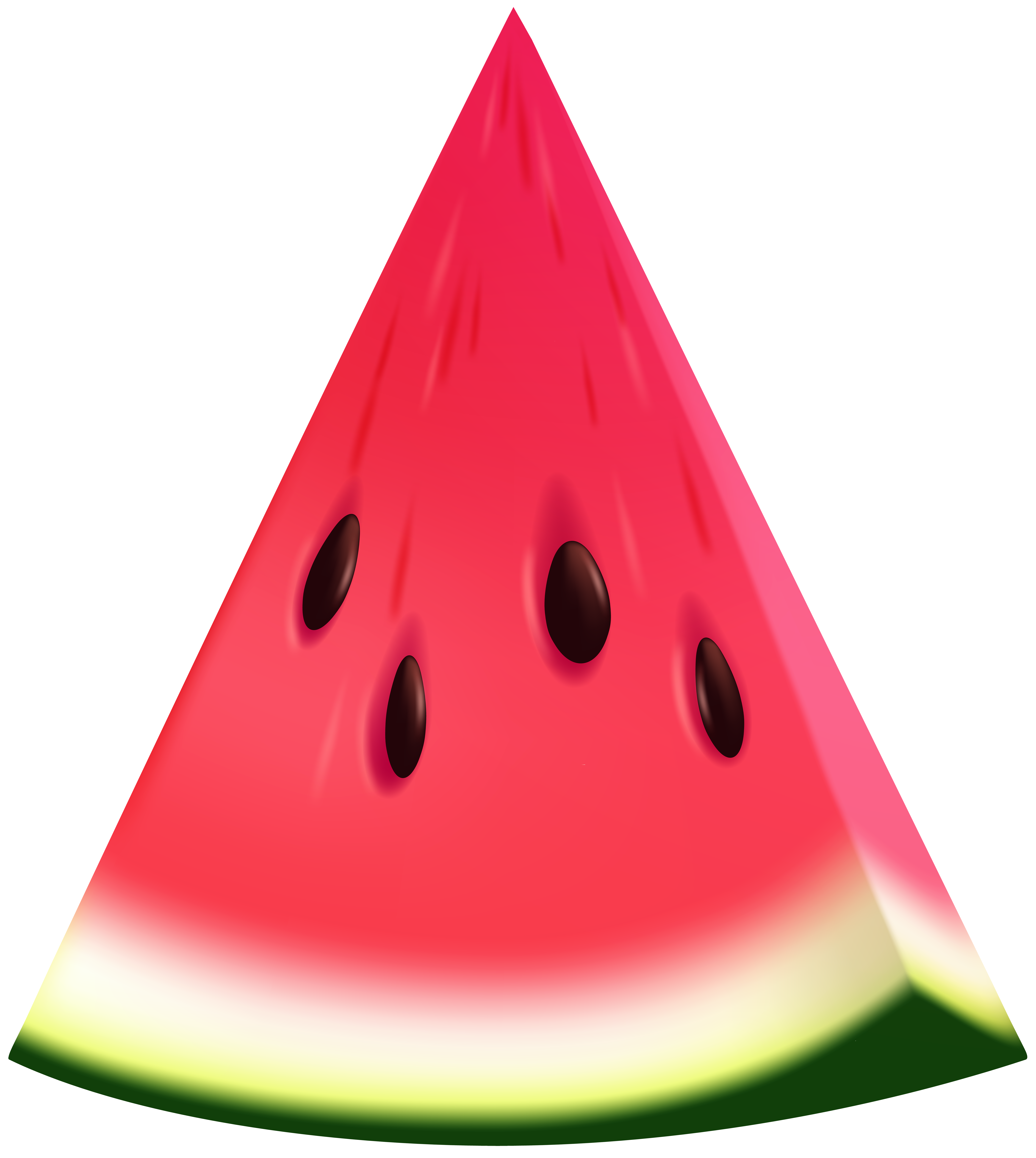 Watermelon clipart piece. Png clip art image