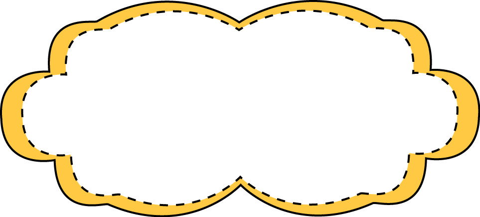 Stitched png khug paner. Frame clipart yellow