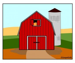 Clipart barn barn door. Clip art library 